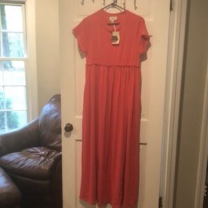 ZiA maternity maxi dress.